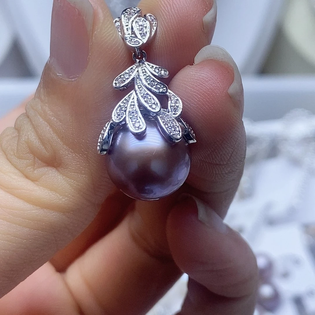 未镶嵌吊坠淡水珍珠