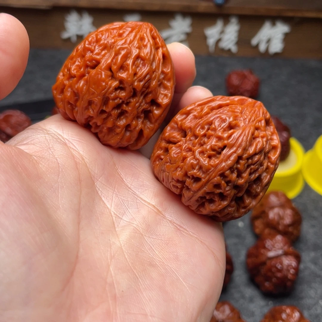 吊坠文玩核桃文玩核桃 手把件 南将石 39