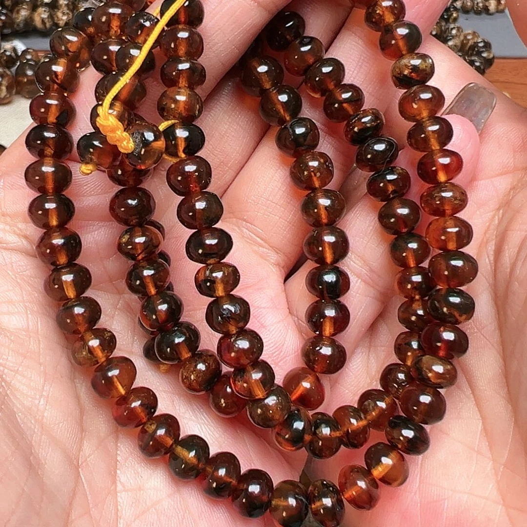 琥珀未镶嵌裸石抚顺琥珀20007七