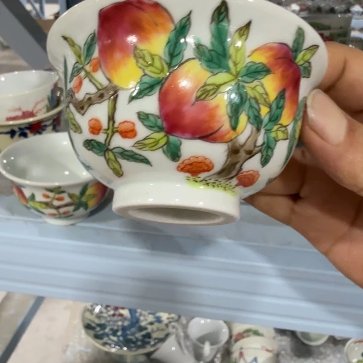 摆件摆件手绘瓷器全部处理