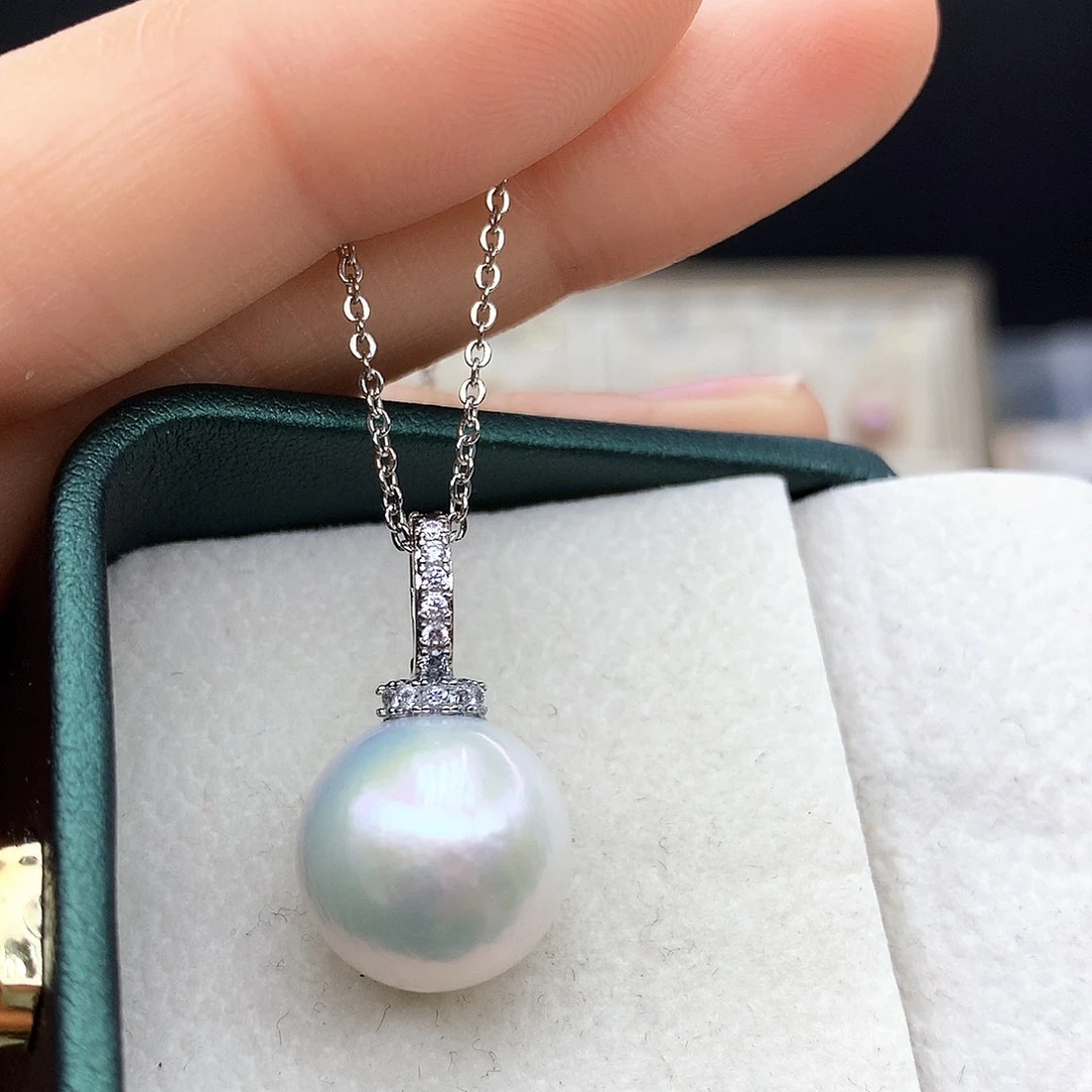 淡水珍珠颈饰合金