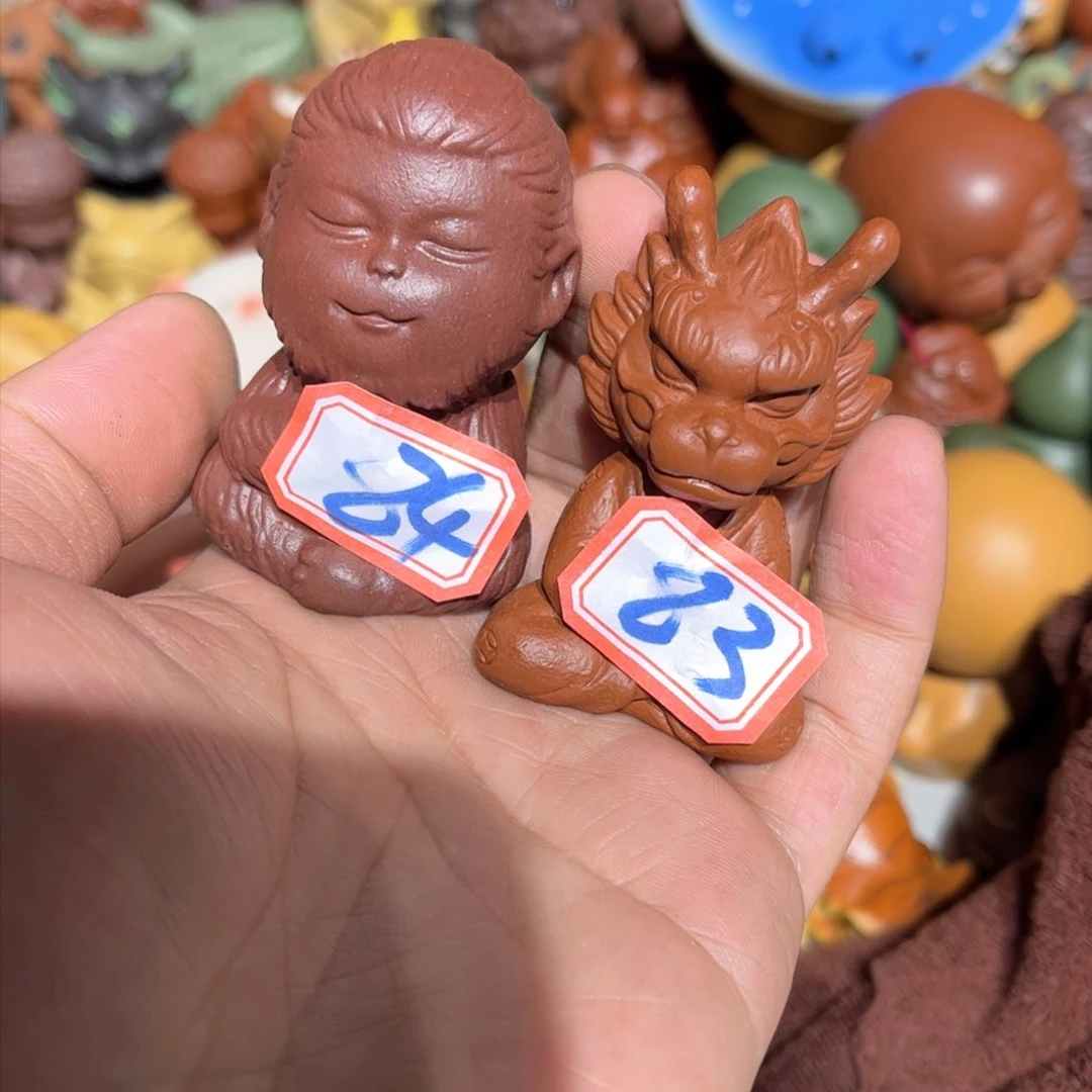 紫砂茶宠叮***熊紫砂艺术