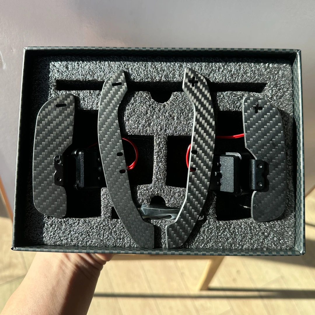 适用宝马MP方向盘换挡拨片干碳纤维磁吸手感强