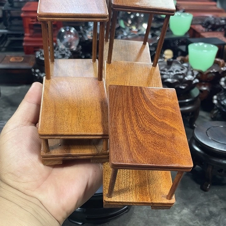 手工艺品琉璃红木底座工艺品
