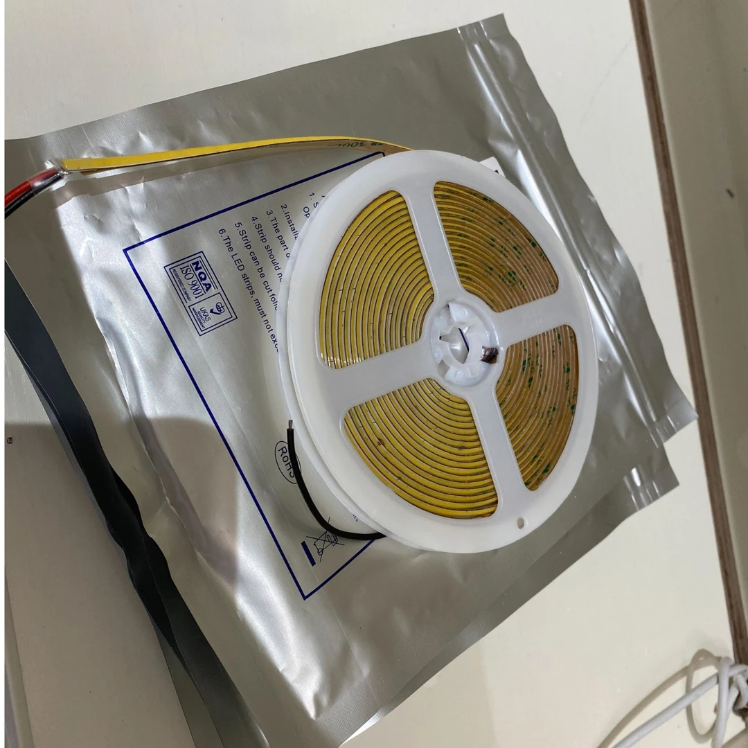 【亚赢智能】客厅灯带 COB灯带 自粘24V低压灯带 吊顶线性灯 铝槽