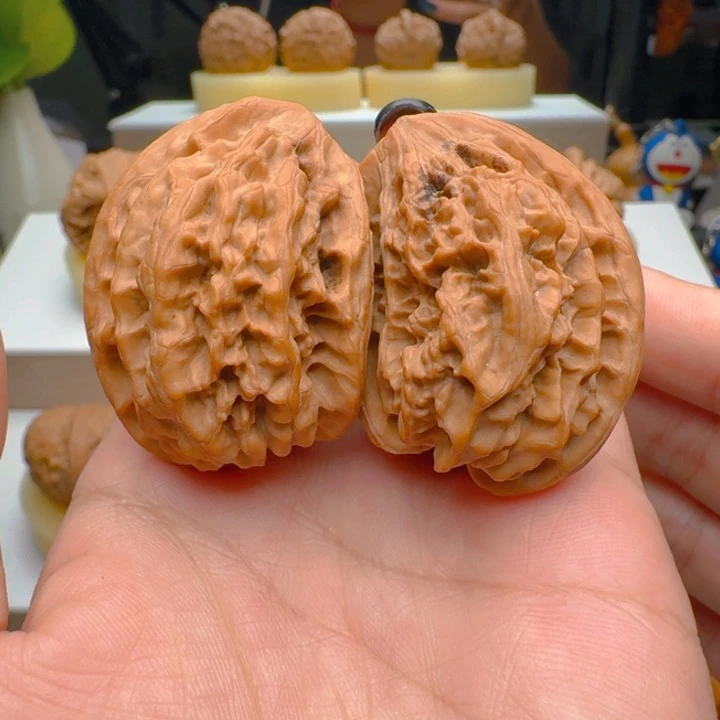 把件核桃野牛半壁江山