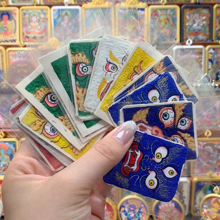 吊坠般若唐卡非遗传承