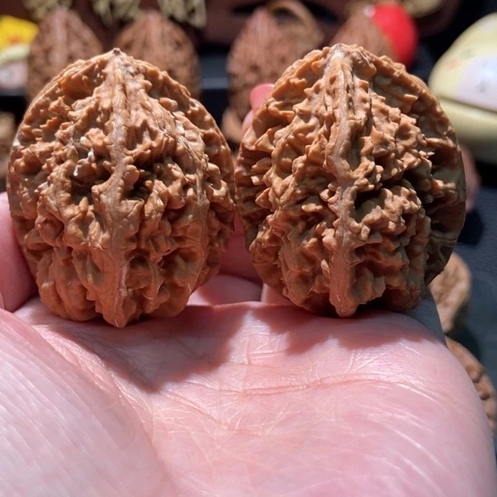 吊坠文玩核桃聚核财婉楸60