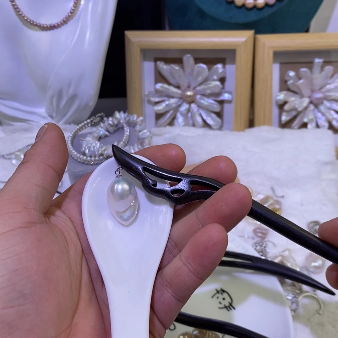 淡水珍珠未镶嵌发饰