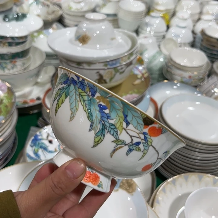 瓷片荔枝五寸碗十个哇塞