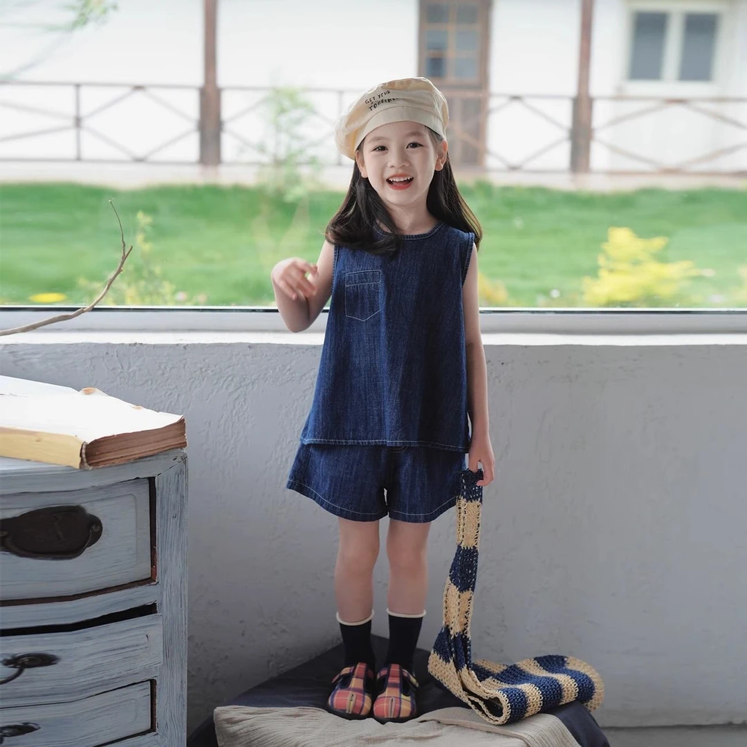 男童女童套装短袖裙子直播间专用链接