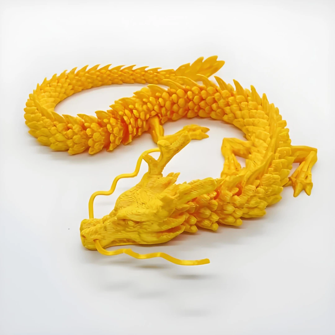 3D打印中国龙  儿童玩具 送礼佳品 可做鱼缸造景摆件玩具