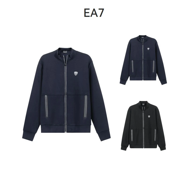 EA7阿玛尼Armani【新品】男士拉链立领夹克卫衣开衫8NPM19 PJ4EZ