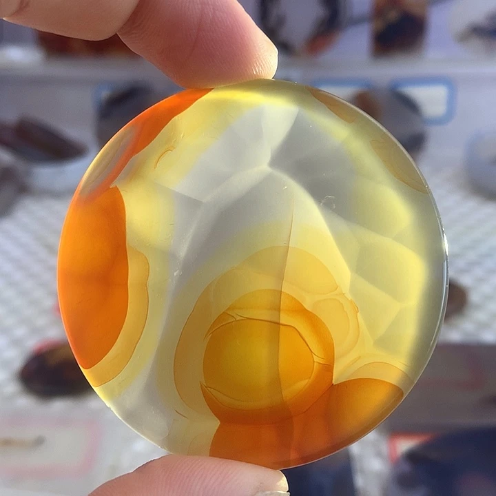 玛瑙/玉髓合金颈饰