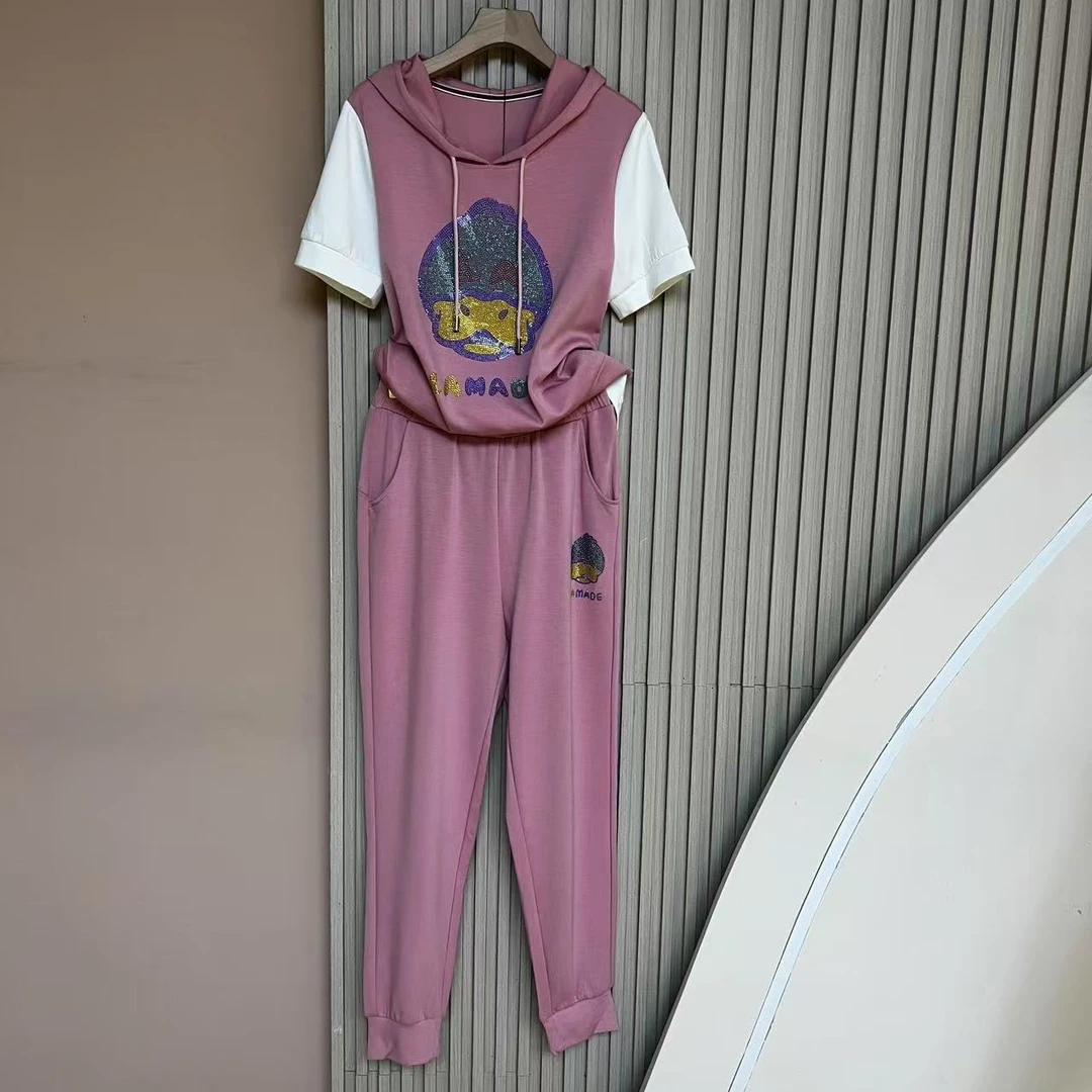 新品女装显瘦百搭韩版时尚休闲运动套装660