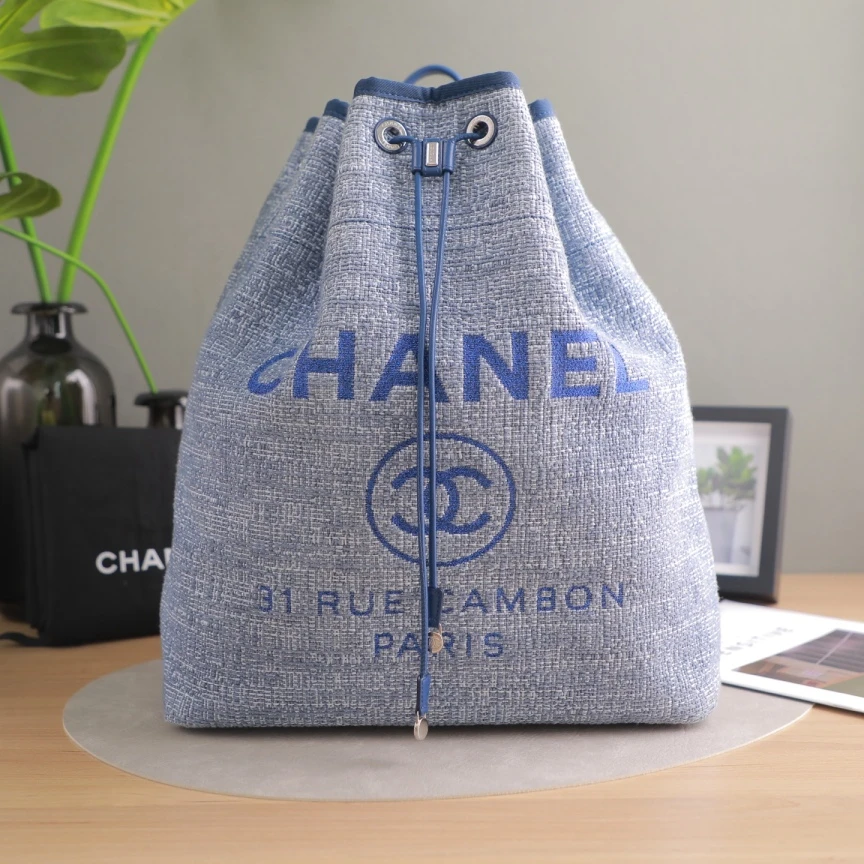 95新 Chanel/香奈儿 沙滩包双肩包/4405