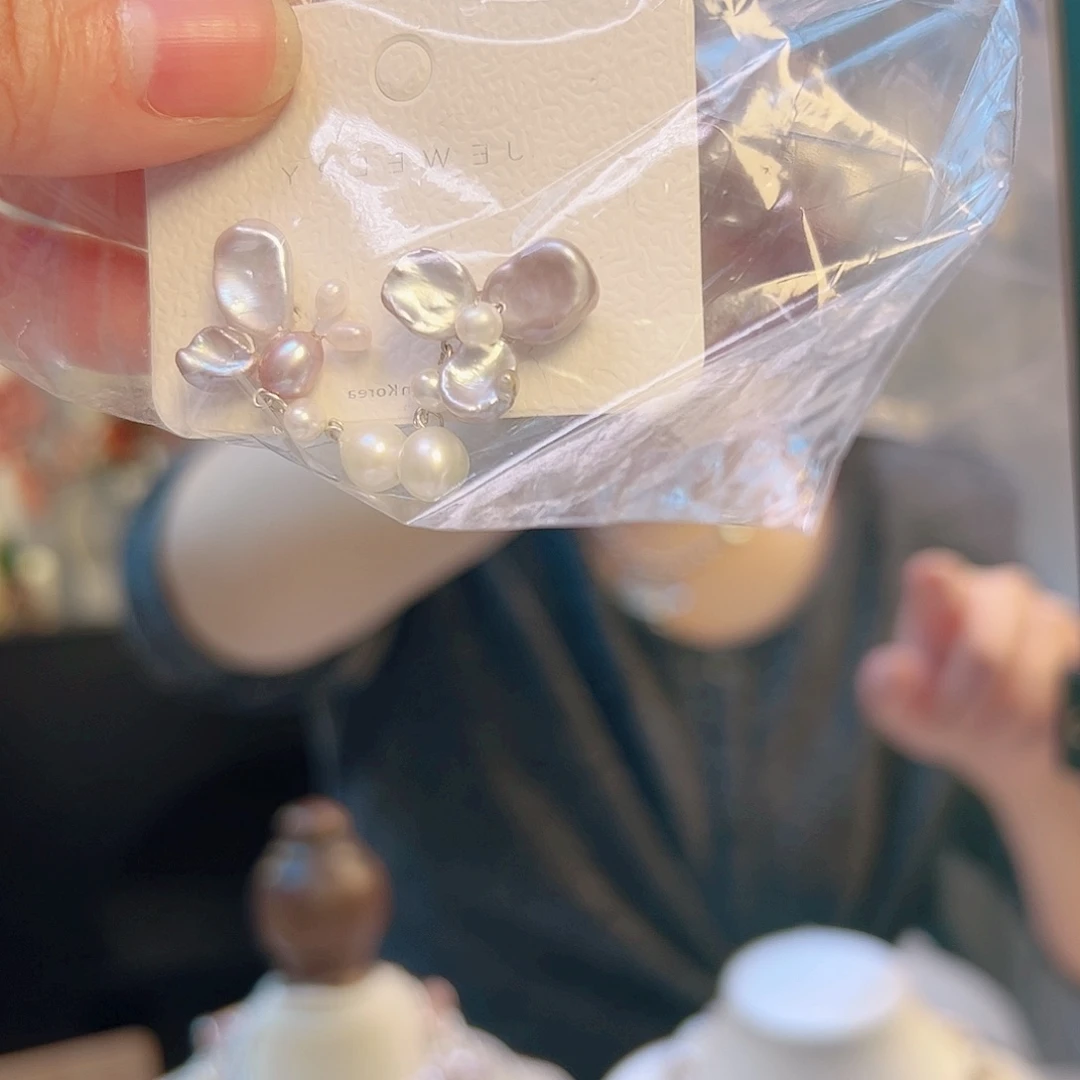 未镶嵌耳饰淡水珍珠