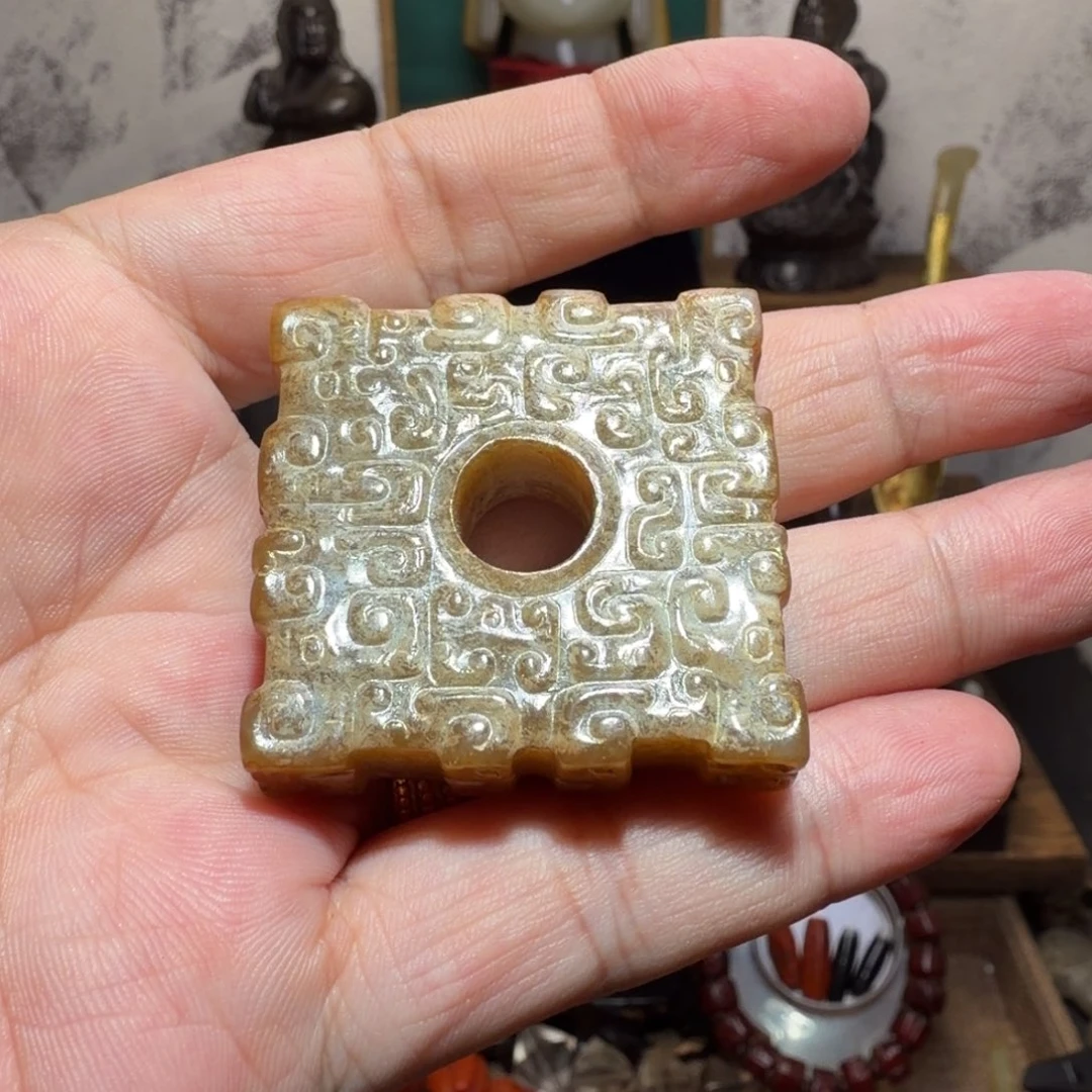 明***我和田玉未镶嵌挂件