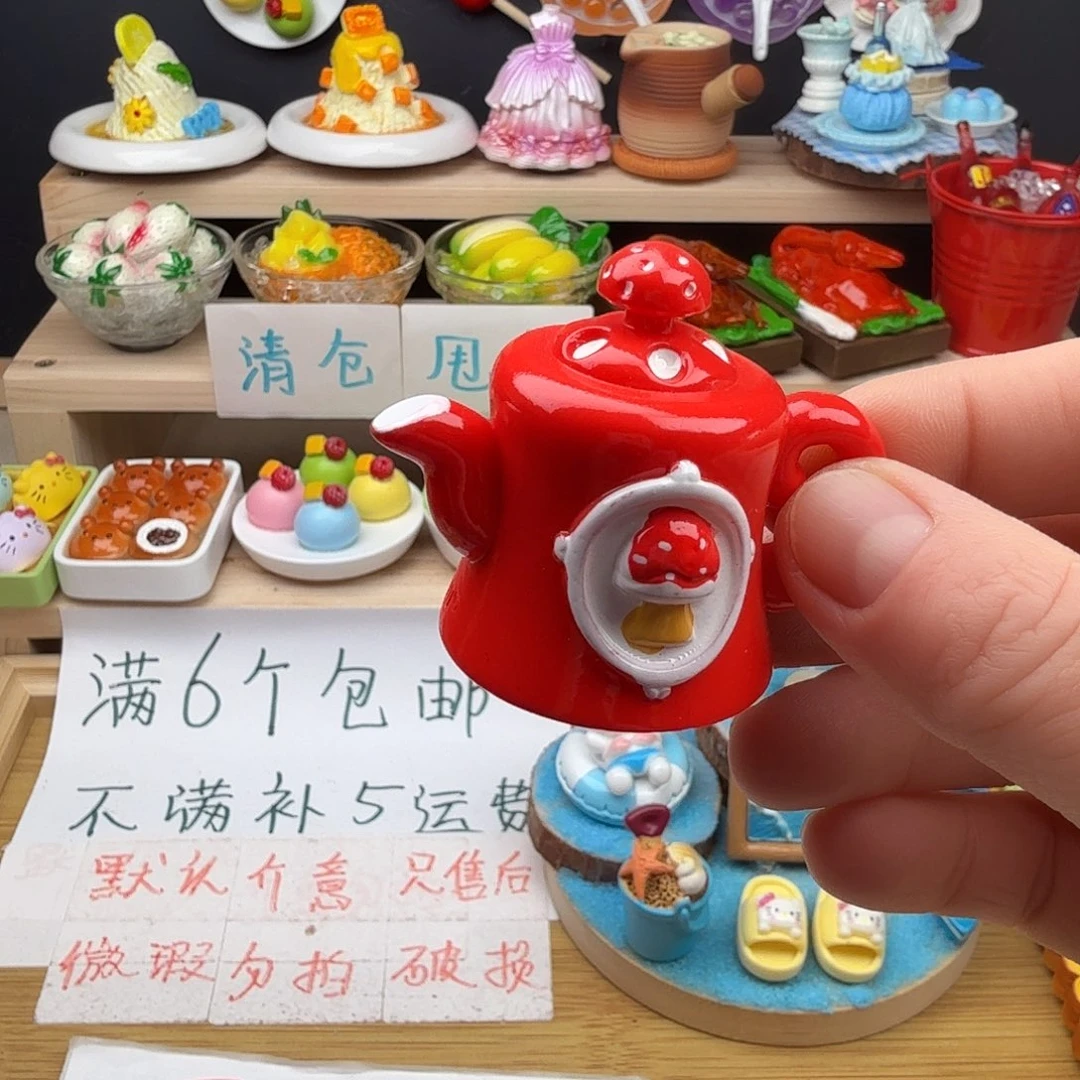 树脂食玩冰箱贴 凭开箱视频售后