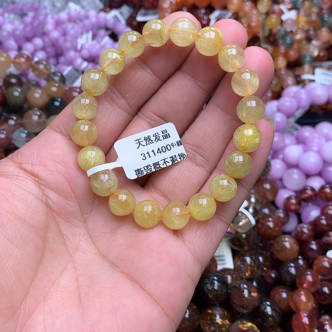 水晶手链未镶嵌，，