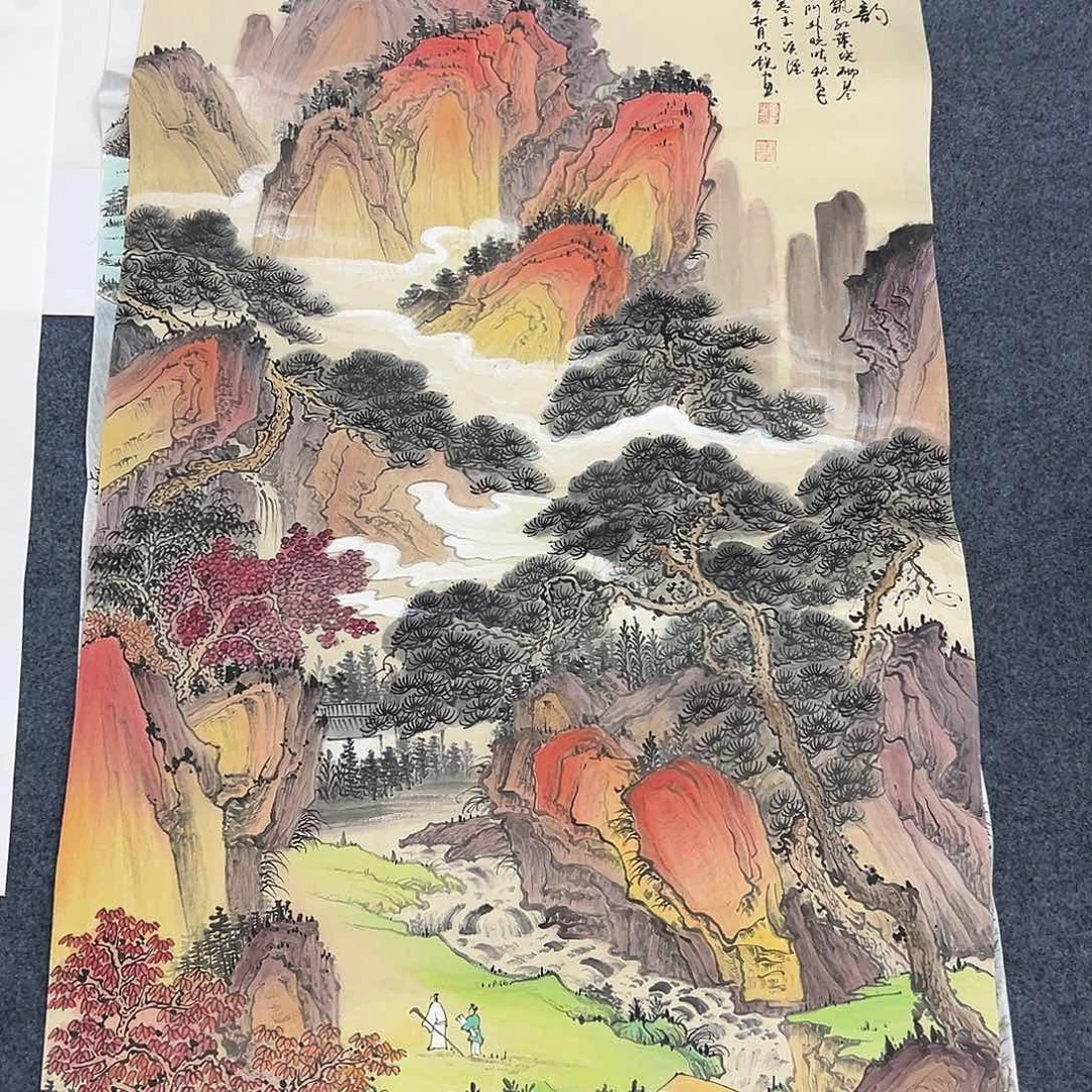 国画国画作品纯手绘