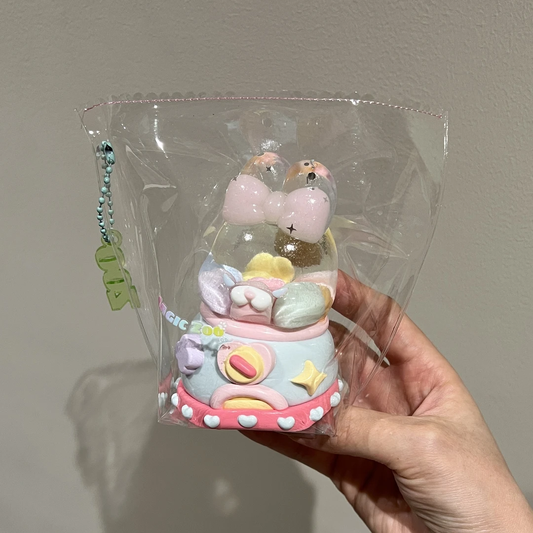 【扭蛋兔机】 约240g 超透