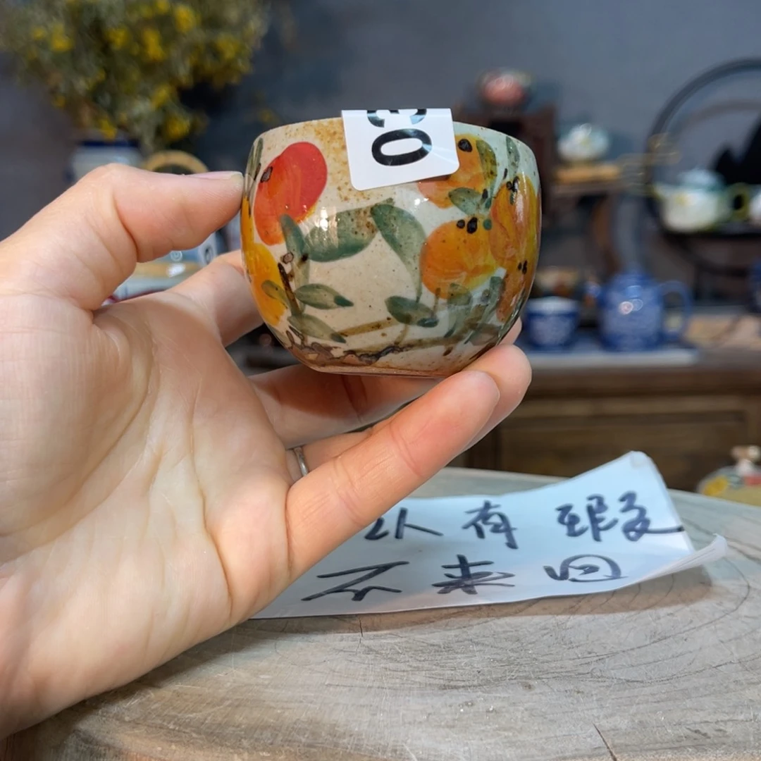 杯微****被素浅陶瓷手工手绘