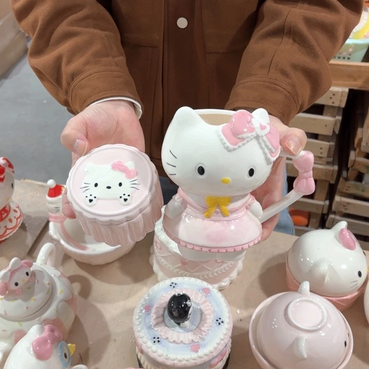 陶摆件摆件陶瓷欢迎光临