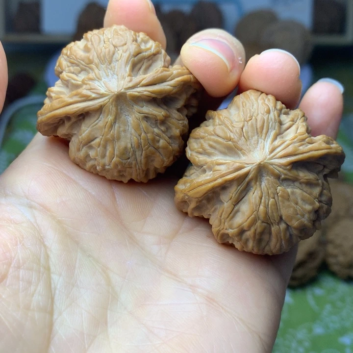 文玩核桃把件磨盘40