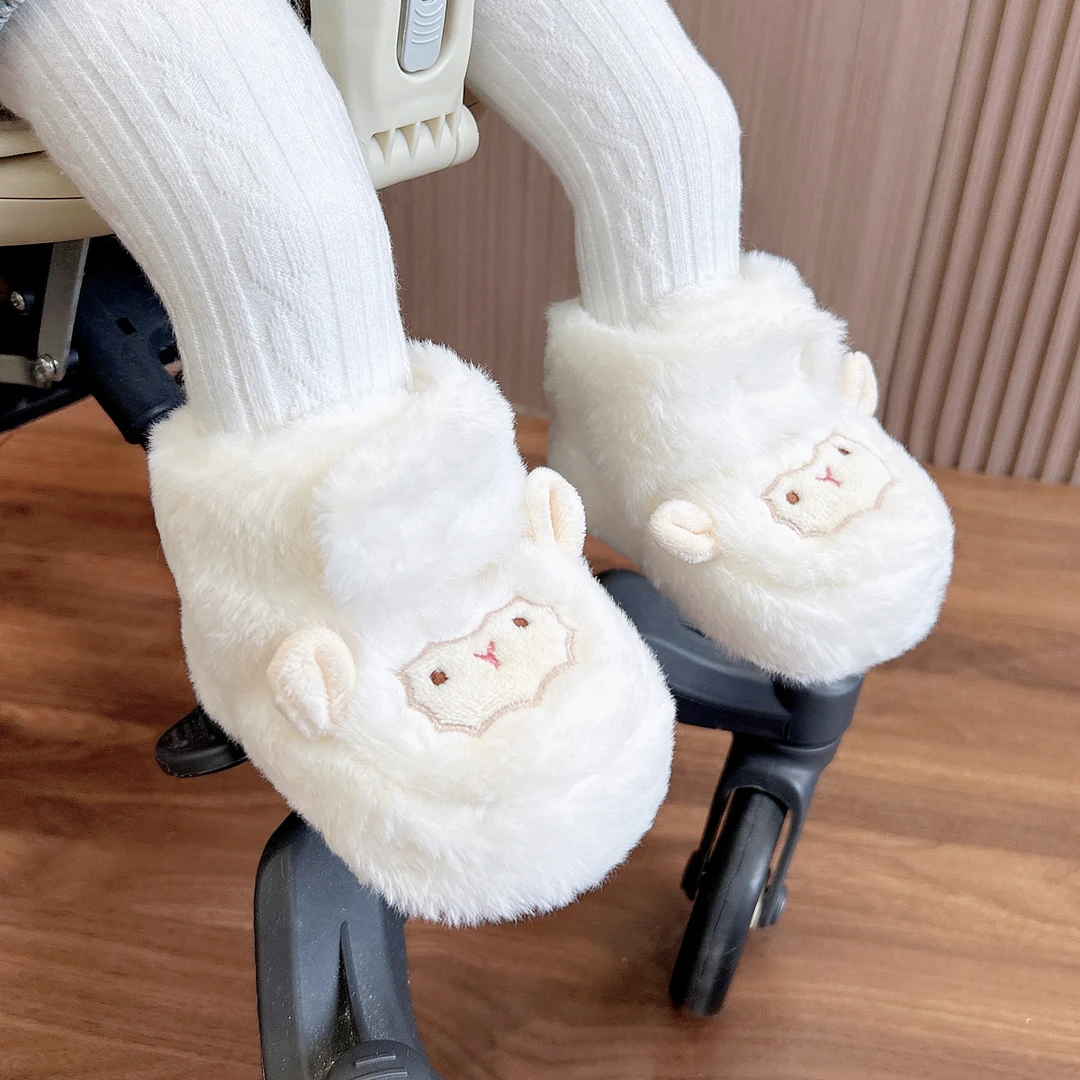 0-1岁秋冬季婴儿棉鞋6-12个月步前鞋男女宝宝婴幼儿鞋子加绒软底3