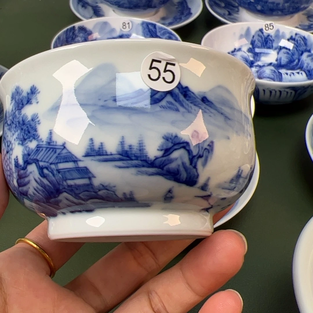 木木景德镇纯手工纯手绘茶具55