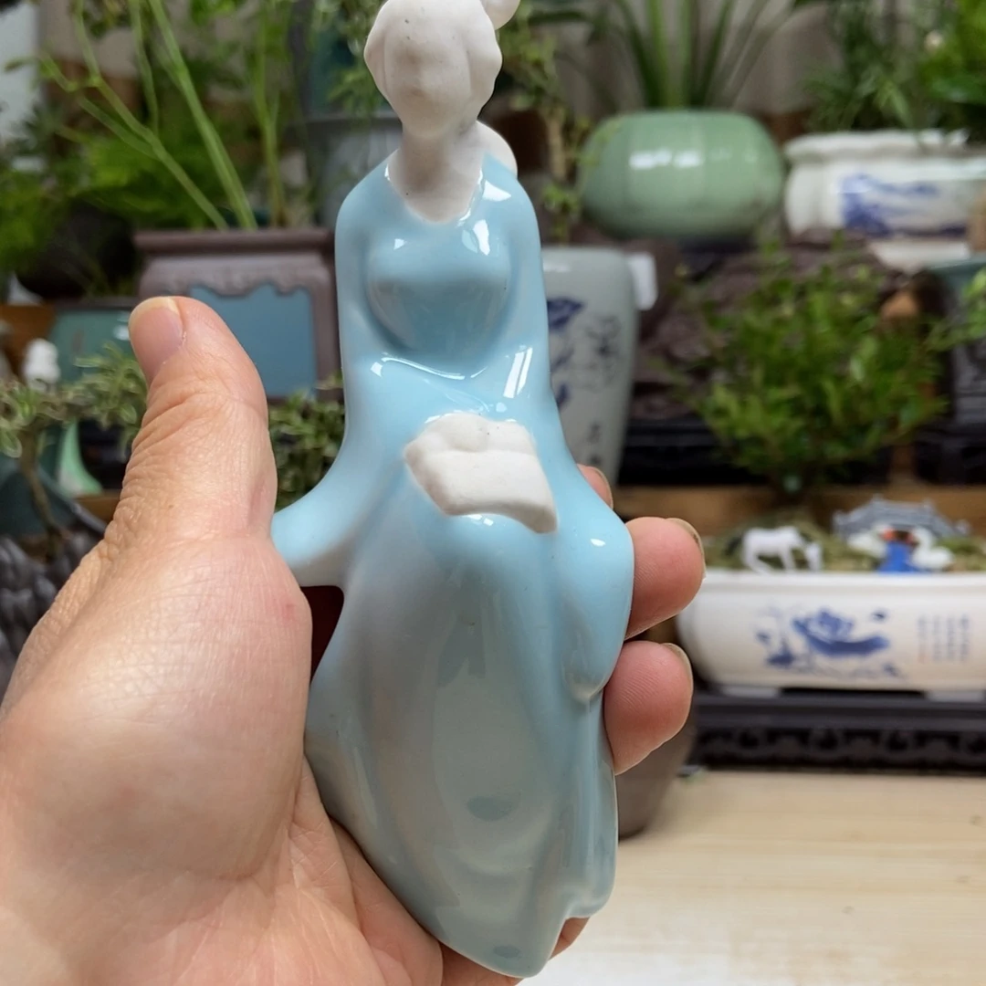 瓷片陶瓷花盆陶瓷艺术