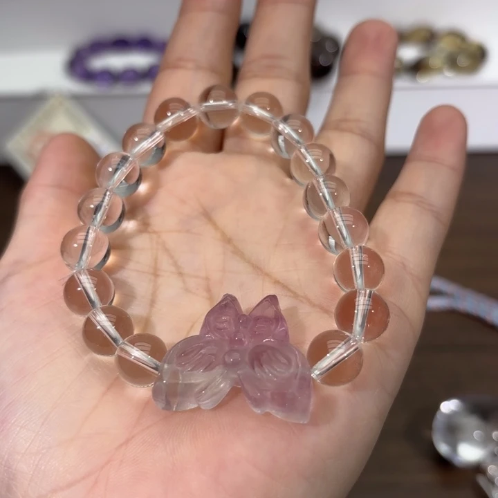 未镶嵌手链水晶手串