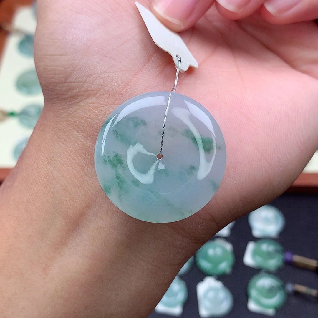 颈饰未镶嵌翡翠31 尺寸31.4-5.8