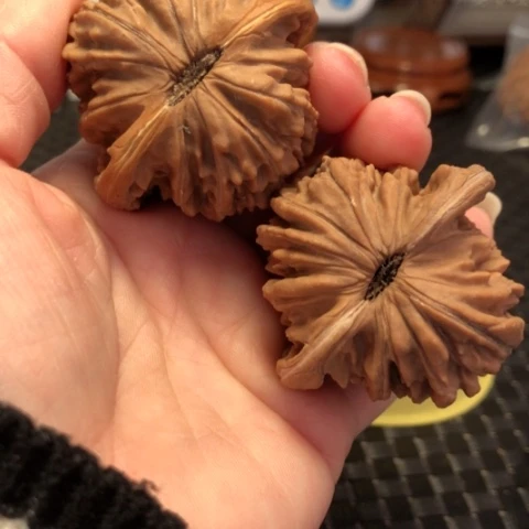 文玩核桃把件6号楼46尺