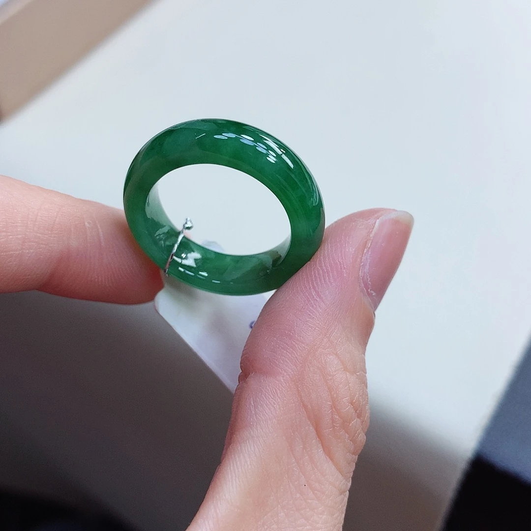 翡翠戒指未镶嵌15号