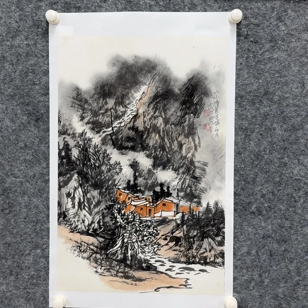国画国画作品LYR老师