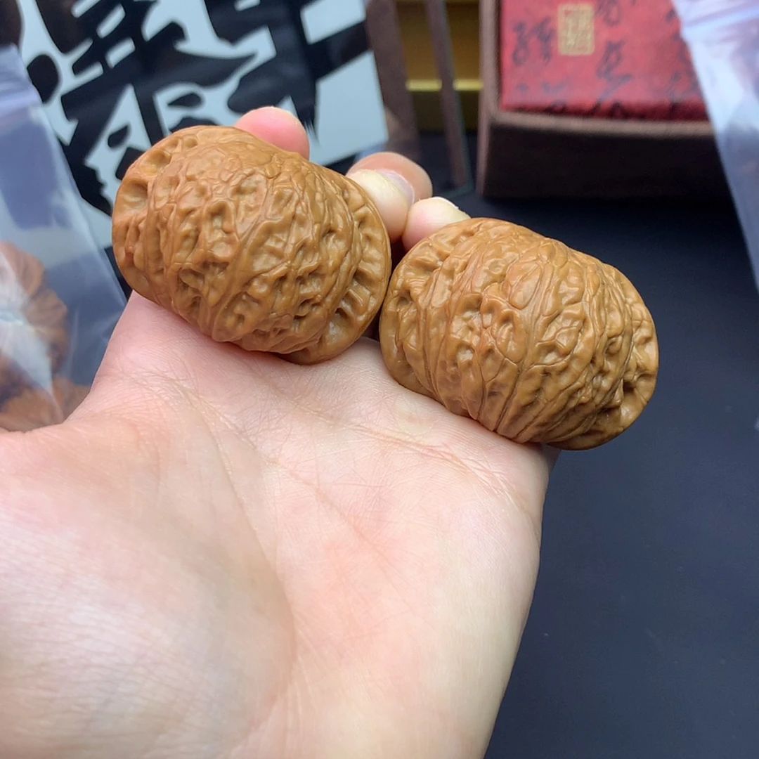 【闪购商品】文玩核桃把件百*铁锤44微修