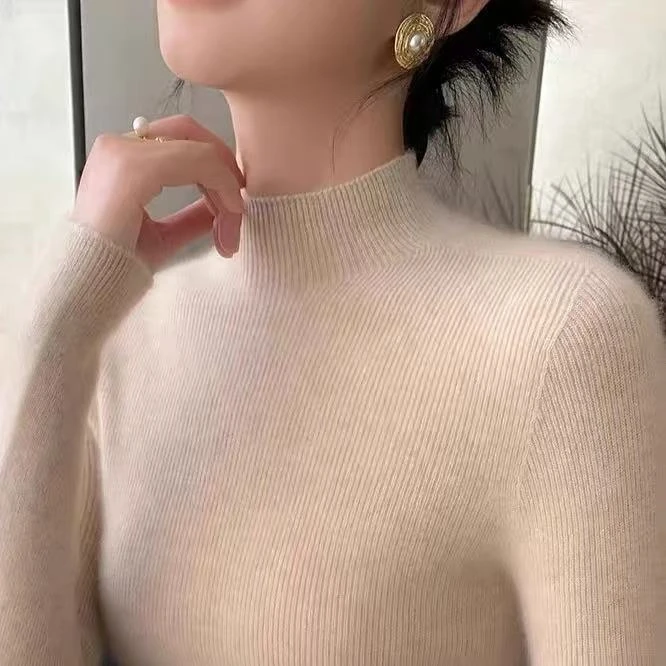 无缝一体舒适亲肤显瘦百搭减龄上衣打底