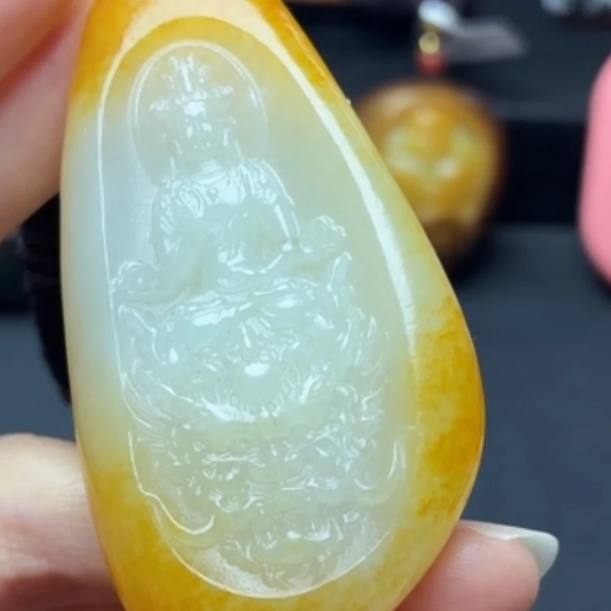 和田玉玉石挂件N1024拍一发一