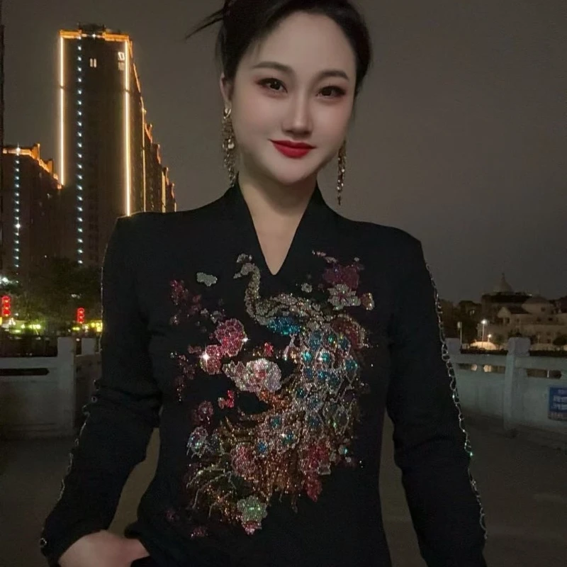 【七彩凤凰双款式】秋季爆款舒适修身打底衫显瘦百搭轻奢时尚