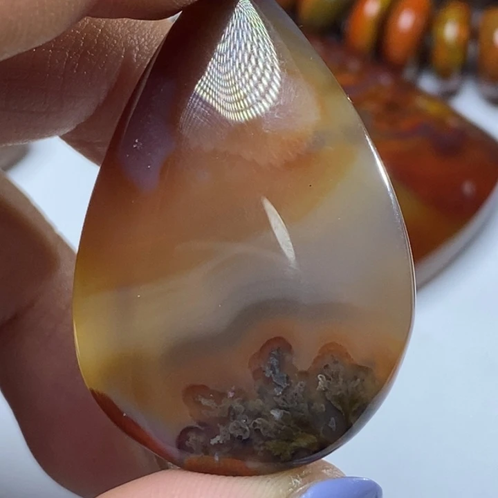 玛瑙/玉髓颈饰未镶嵌赤****1