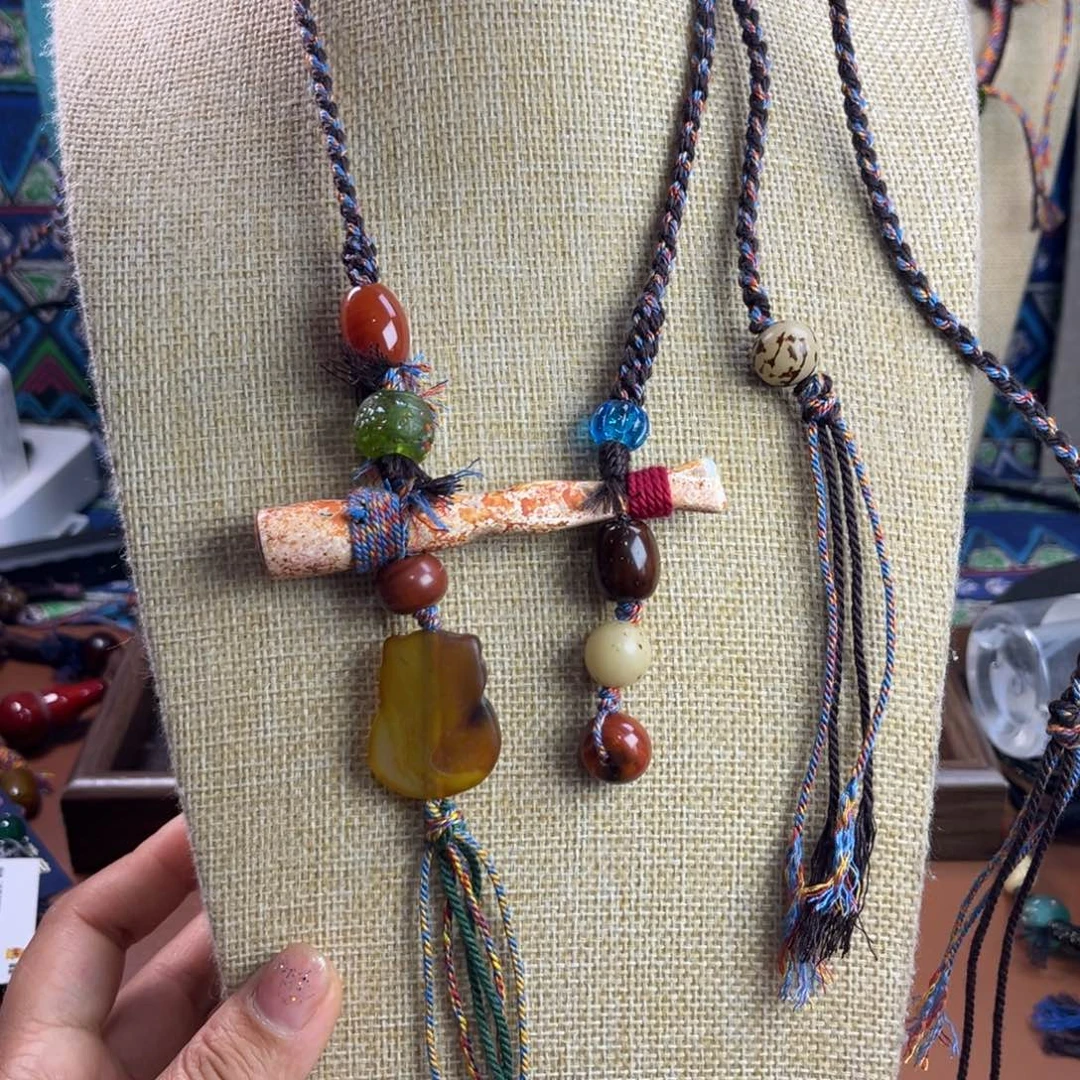 玛瑙/玉髓未镶嵌颈饰