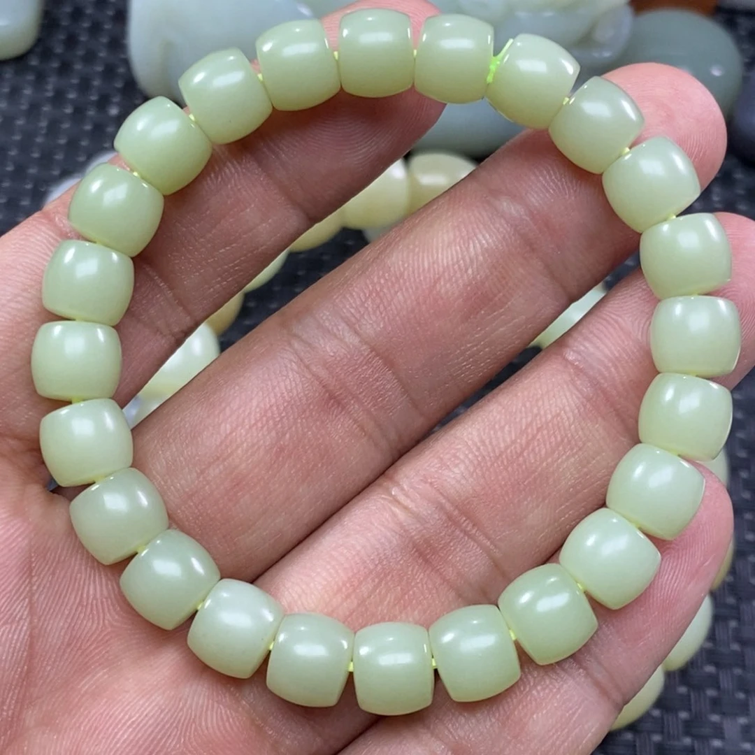 和田玉手链未镶嵌