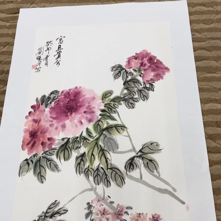 国画花鸟等多种鸟类和