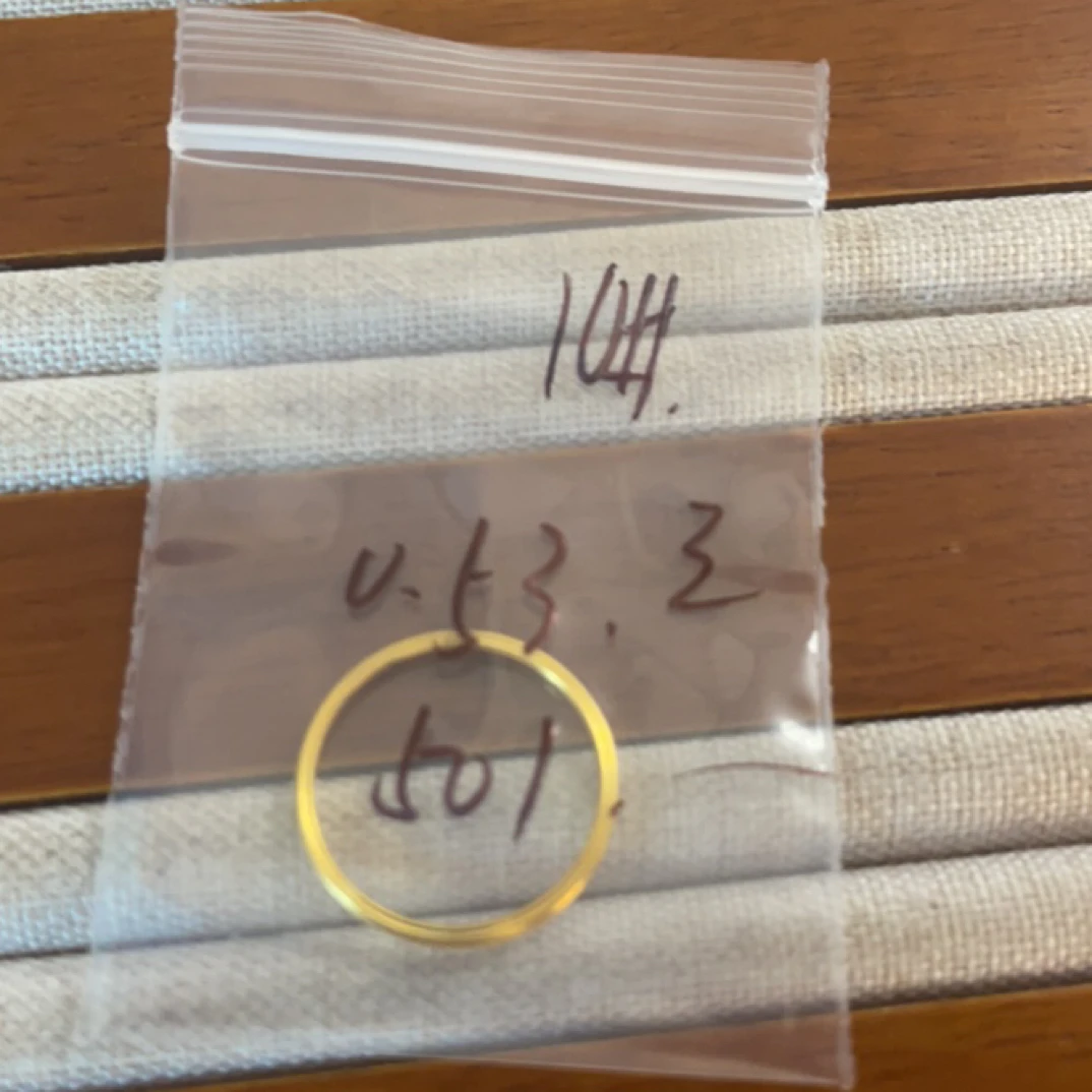 克重0.53 10号 三生三世戒指 足金999