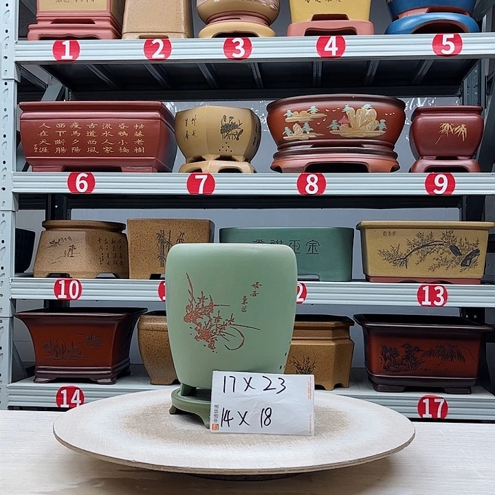 紫砂花盆紫砂花盆