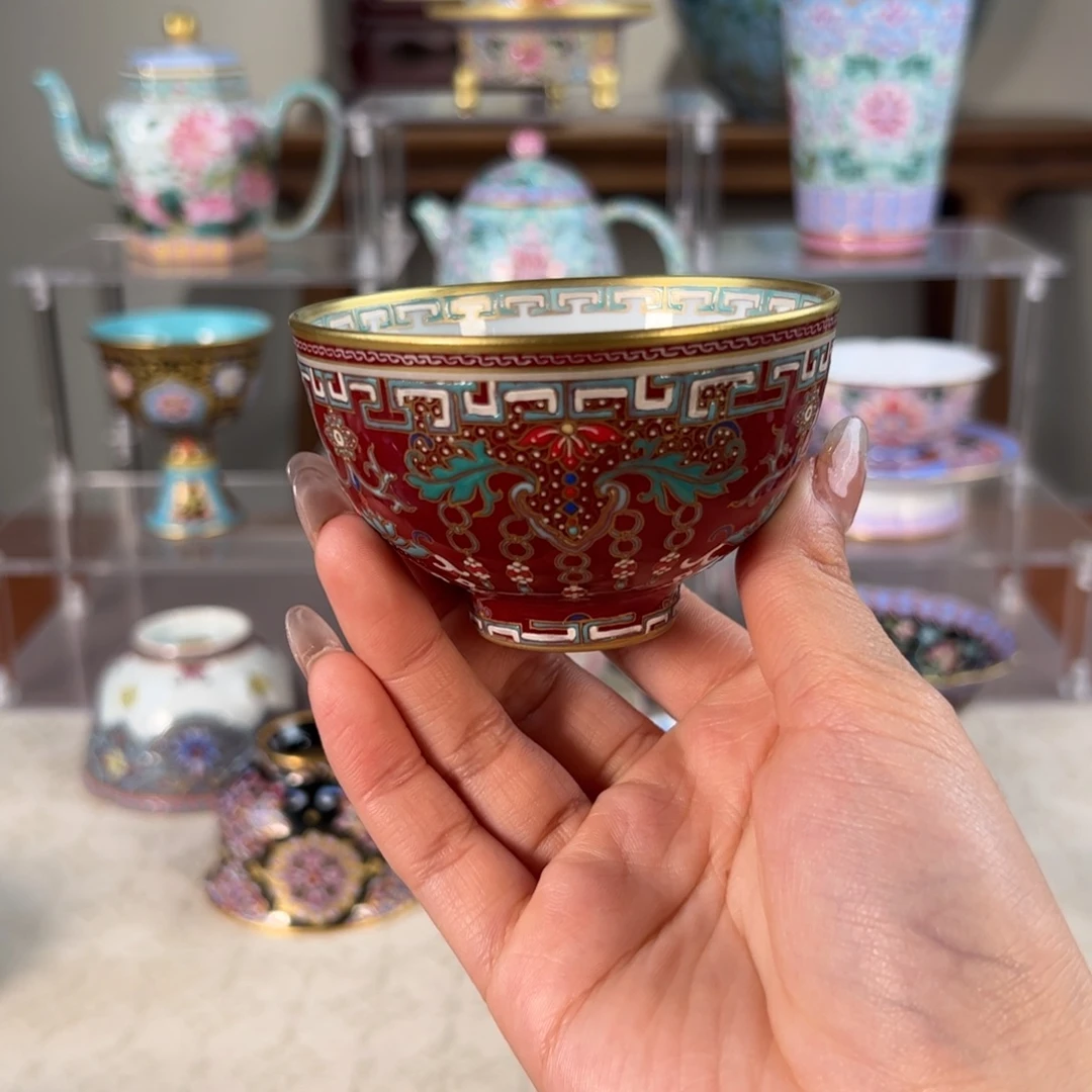 纯手工手绘 高端茶器