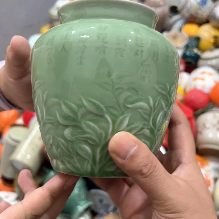 瑕疵福利品陶瓷茶叶罐