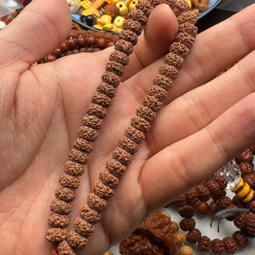 凤眼菩提吊坠手串